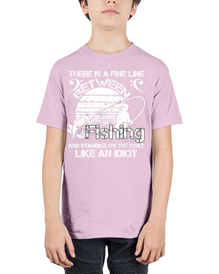 fishing 31# - shark-fish - Youth Tee Unisex