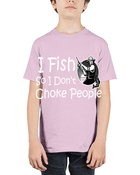 fishing 34# - shark-fish - Youth Tee Unisex