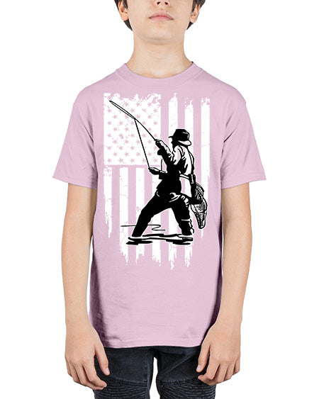 fishing 37# - shark-fish - Youth Tee Unisex