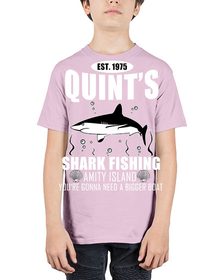 fishing 40# - shark-fish - Youth Tee Unisex