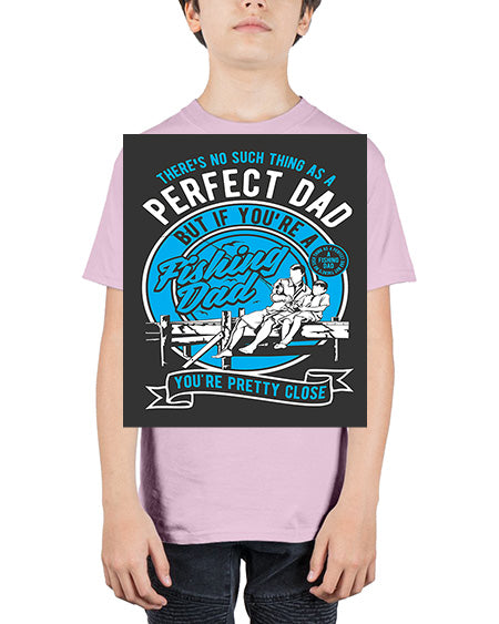 fishing dad cs 41# - shark-fish - Youth Tee Unisex