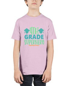 fourth Grade Superhero 201# - fourth grade - Youth Tee Unisex