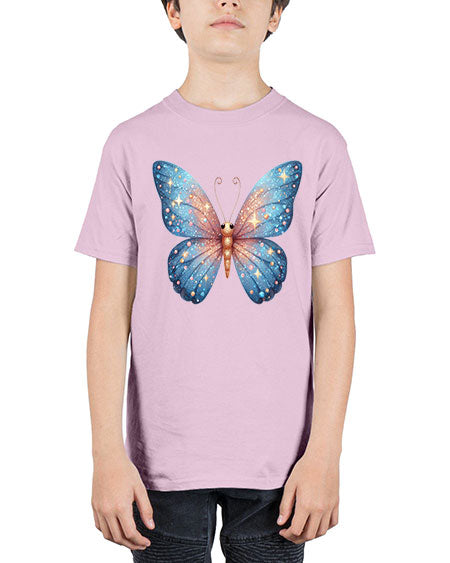 glitter butterfly 10# - butterfly - Youth Tee Unisex