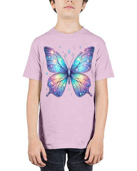 glitter butterfly 14# - butterfly - Youth Tee Unisex
