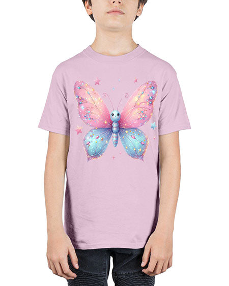 glitter butterfly 18# - butterfly - Youth Tee Unisex