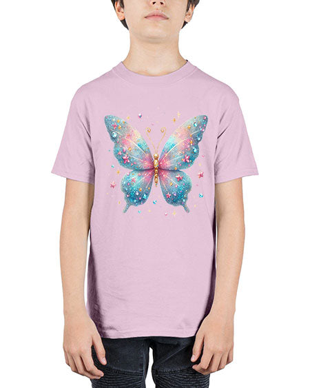glitter butterfly 1# - butterfly - Youth Tee Unisex