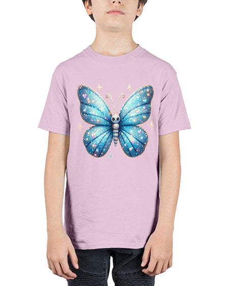 glitter butterfly 9# - butterfly - Youth Tee Unisex