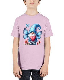gnome with butterfly 01# - gnome - Youth Tee Unisex