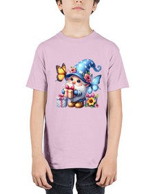 gnome with butterfly 03# - gnome - Youth Tee Unisex