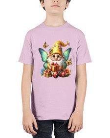 gnome with butterfly 07# - gnome - Youth Tee Unisex