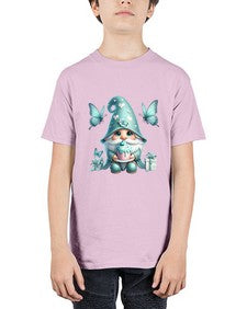 gnome with butterfly 10# - gnome - Youth Tee Unisex