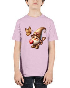 gnome with butterfly 22# - gnome - Youth Tee Unisex