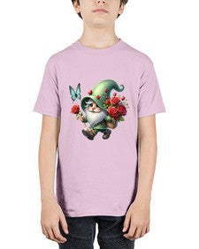 gnome with butterfly 24# - gnome - Youth Tee Unisex