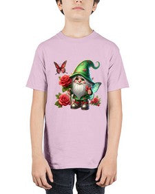 gnome with butterfly 26# - gnome - Youth Tee Unisex