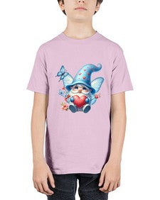 gnome with butterfly 28# - gnome - Youth Tee Unisex