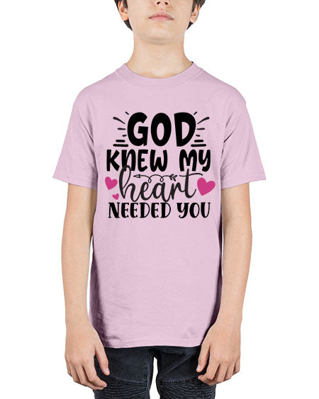 god knew my heart needed you Style 83# - baby - Youth Tee Unisex