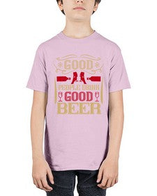 good people drink good beer 181# - drinking - Youth Tee Unisex