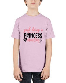 gosh being a princess 490# - sassy - Youth Tee Unisex