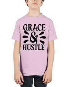 grace hustle Style 111# - motivation - Youth Tee Unisex