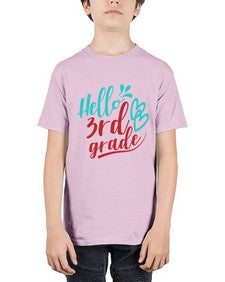 hallo third grade 231# - third grade - Youth Tee Unisex