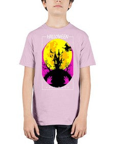 halloween full moon 500# - art pop art - Youth Tee Unisex
