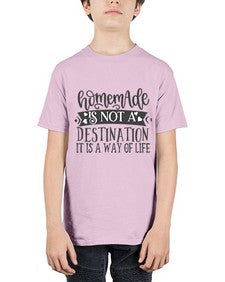 happiness is not a destination it is a way of life Style 110# - motivation - Youth Tee Unisex