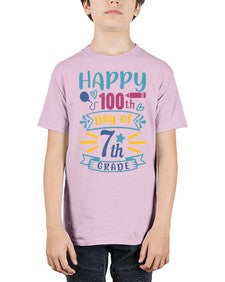 happy th day of seventh grade 252# - seventh grade - Youth Tee Unisex