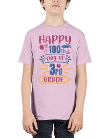 happy th day of third grade 254# - third grade - Youth Tee Unisex