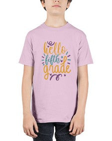 hello fifth grade 257# - fifth grade - Youth Tee Unisex