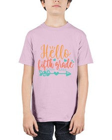 hello fifth grade 259# - fifth grade - Youth Tee Unisex
