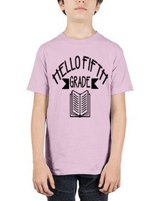 hello fifth grade 263# - fifth grade - Youth Tee Unisex