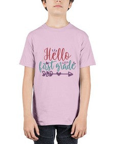 hello first grade 275# - first grade - Youth Tee Unisex