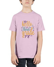 hello third grade 340# - third grade - Youth Tee Unisex