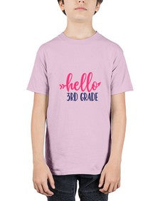 hello third grade 341# - third grade - Youth Tee Unisex