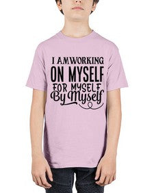 i am working make today ridiculously amazing Style 98# - motivation - Youth Tee Unisex