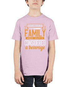 i come from a family where gravy is considered a beverage 202# - cooking - Youth Tee Unisex