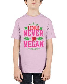 i could never go vegan 206# - vegan - Youth Tee Unisex