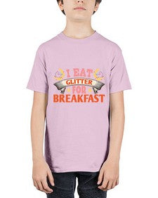 i eat glitter for breakfast 179# - unicorn - Youth Tee Unisex