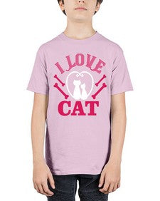 i love cat Style 56# - cats - Youth Tee Unisex