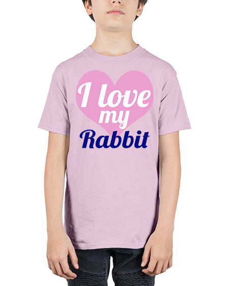 i love my rabbit - rabbit - Youth Tee Unisex