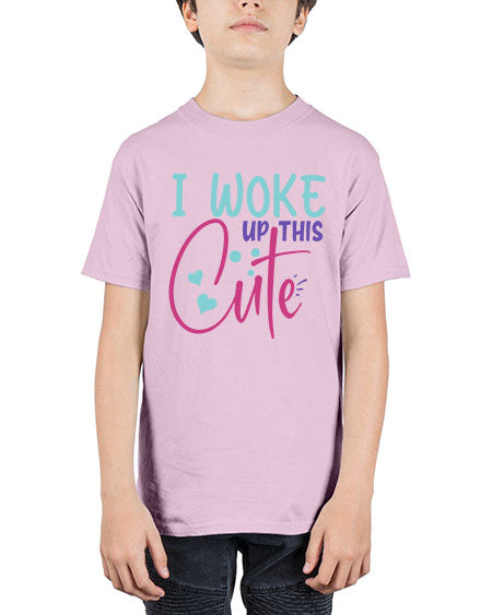 i woke up this cute Style 114# - baby - Youth Tee Unisex