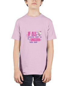 if all fails be a unicorn 216# - unicorn - Youth Tee Unisex