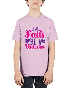 if all fails be a unicorn 217# - unicorn - Youth Tee Unisex