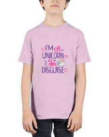 im a unicorn in disguise 231# - unicorn - Youth Tee Unisex