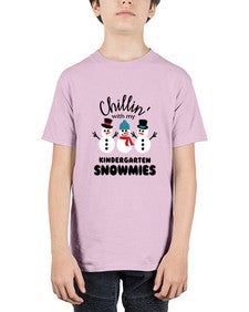 kindergarten snowmies 434# - kindergarten - Youth Tee Unisex