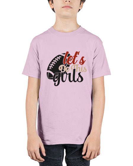 lets do this girls 2282# - softball - Youth Tee Unisex
