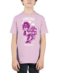 lets skate 724# - art pop art - Youth Tee Unisex