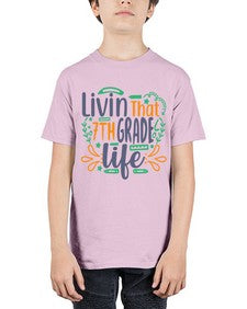livin that seventh garde life 502# - seventh grade - Youth Tee Unisex