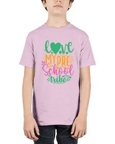 love my pre school tribe 521# - prek headstart - Youth Tee Unisex