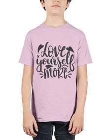 love yourself more Style 89# - motivation - Youth Tee Unisex